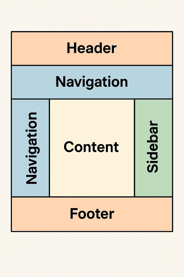 holy grail layout