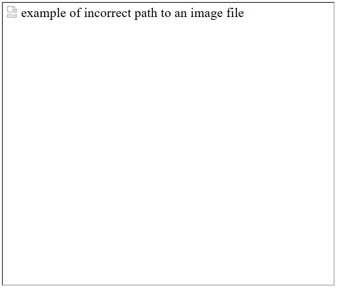 example of unloaded image
